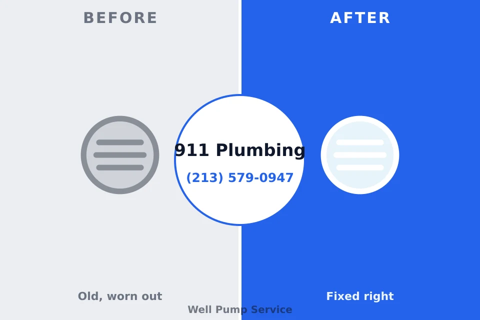 Before and after: plumbing repair Waitsburg, WA